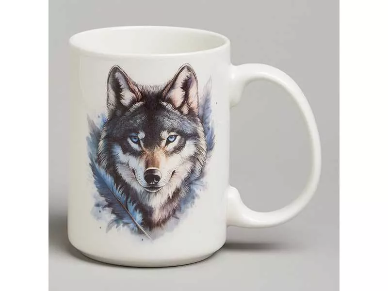 Кружка Лефард Волк  500мл, фарфор арт.97-761 по цене 