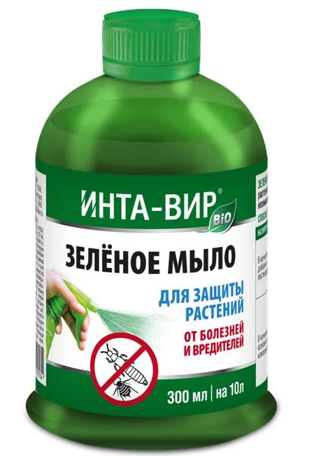 Фунгицид Зеленое мыло Инта Вир 300мл по цене 