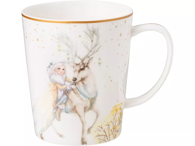 Кружка Лефард Снежная Королева фарфор 400мл арт.590-541 по цене 