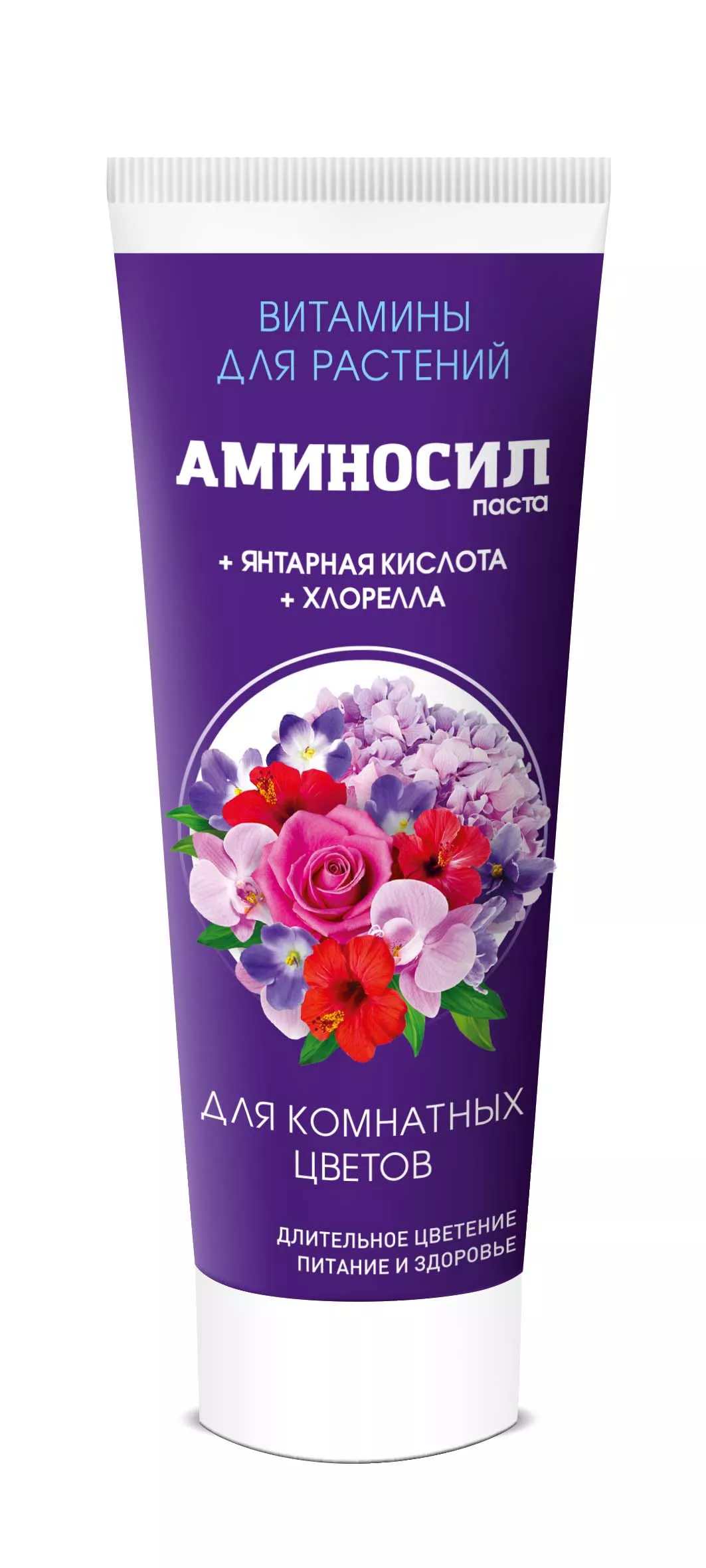 Удобрение жидкое Аминосил для комнатных цветов органическое паста в тубе 250м по цене 