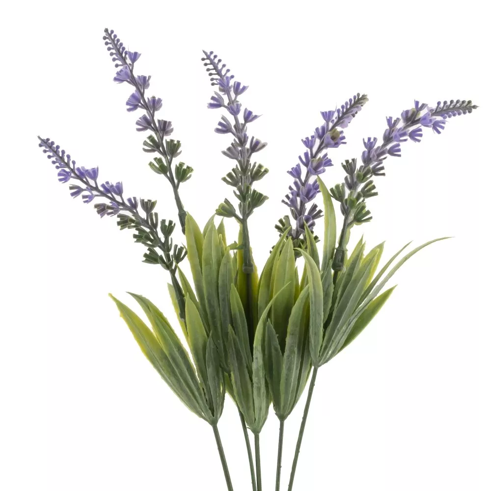 Цветок искусственный Лаванда 9х5х37см арт.757138 по цене 