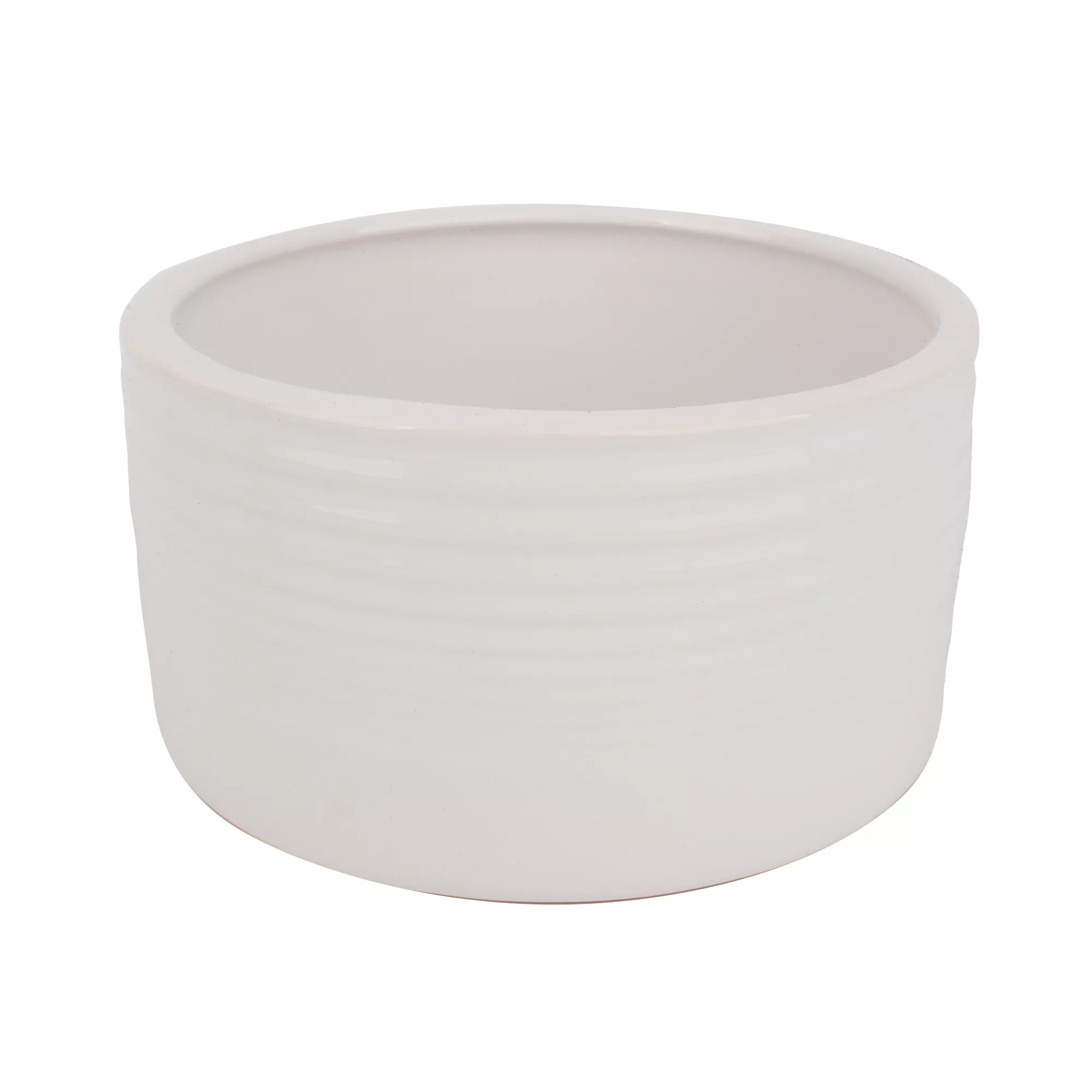 Кашпо для растений 6,7х12,5см белый, керамика арт.266068 по цене 
