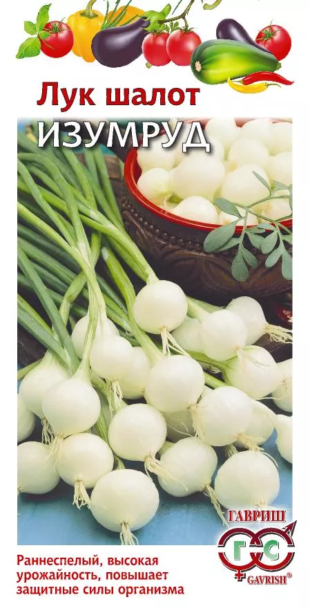 Семена Лук шалот Изумруд 0,1 г  Гавриш 
