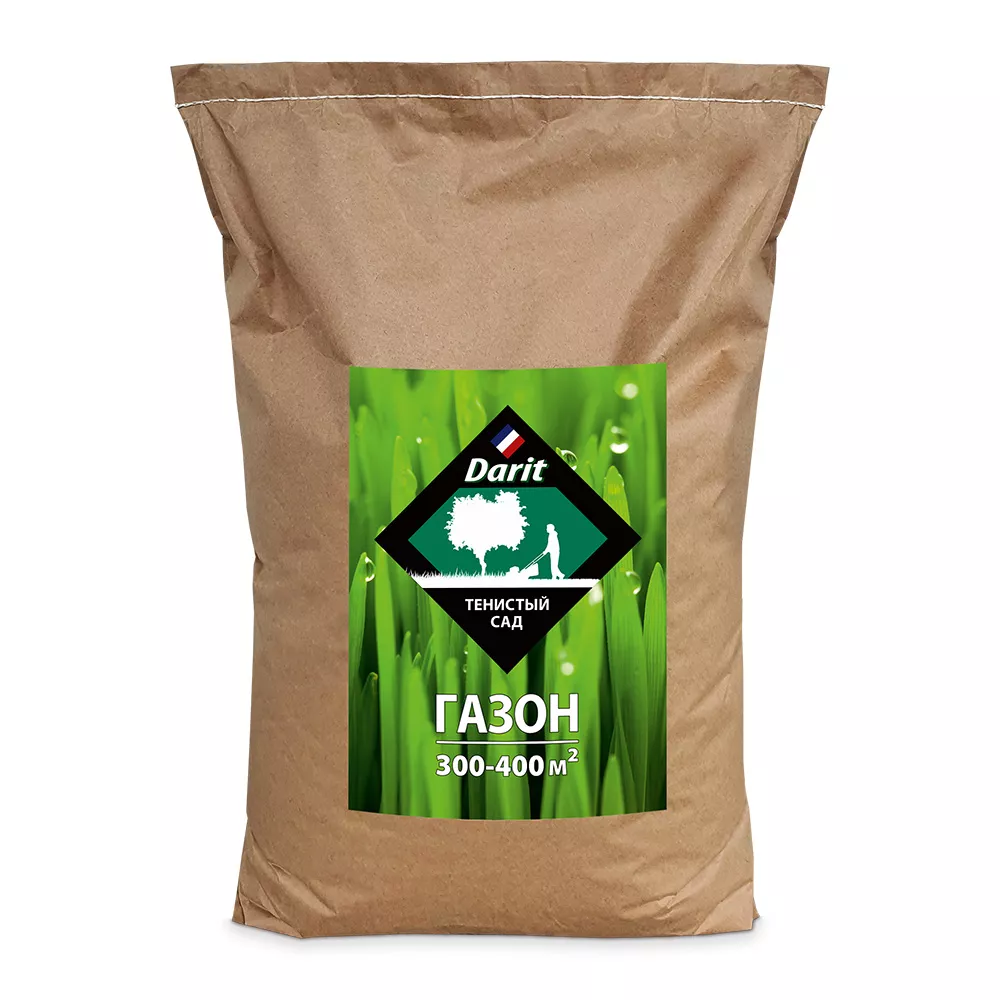 Семена газонных трав Газон Тенистый сад 10кг Дарит 