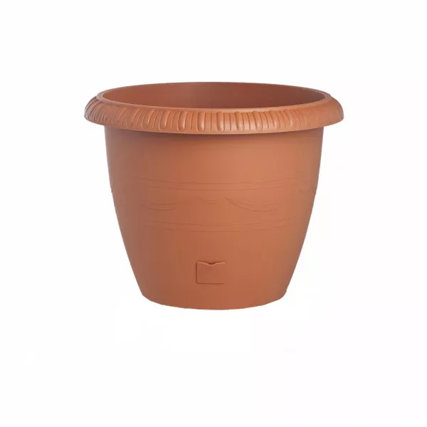 Горшок Жардин пластиковый 40х40х33см 20,5л, терракот по цене 