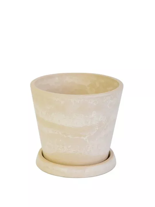 Горшок для растений ГринШип классический песочный 14х12,3см, пластик, арт.H-11T14 по цене 