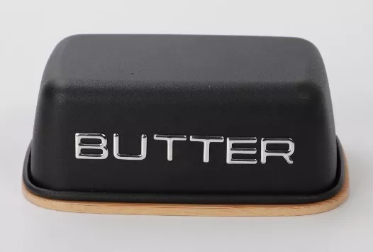 Масленка Агнесс 15х10х5,5см сталь, бамбук арт.790-392 по цене 