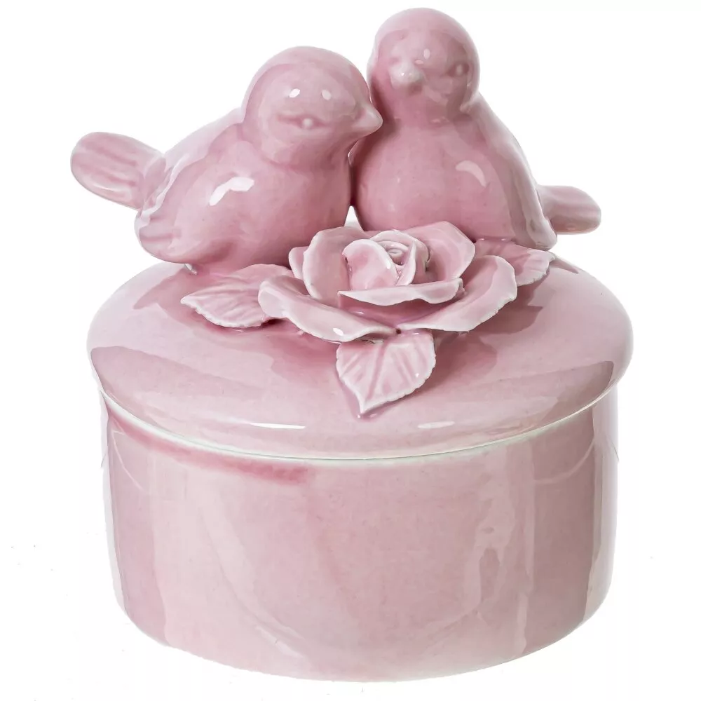 Шкатулка 9x8,5x9см, фарфор арт.799696 по цене 