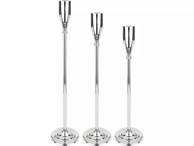 Набор подсвечников Лефард 3шт, латунь арт.726-205 по цене 