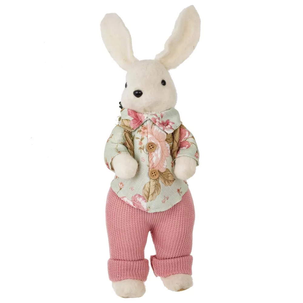 Фигурка декоративная Заяц 13x16x44см арт.816386 по цене 