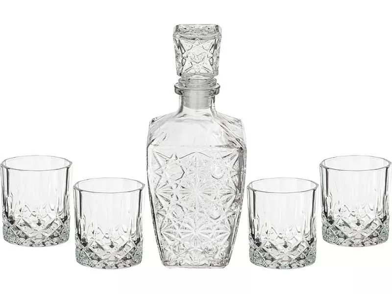 Набор для виски 5 пр 750мл/240мл, стекло арт.172-133 по цене 