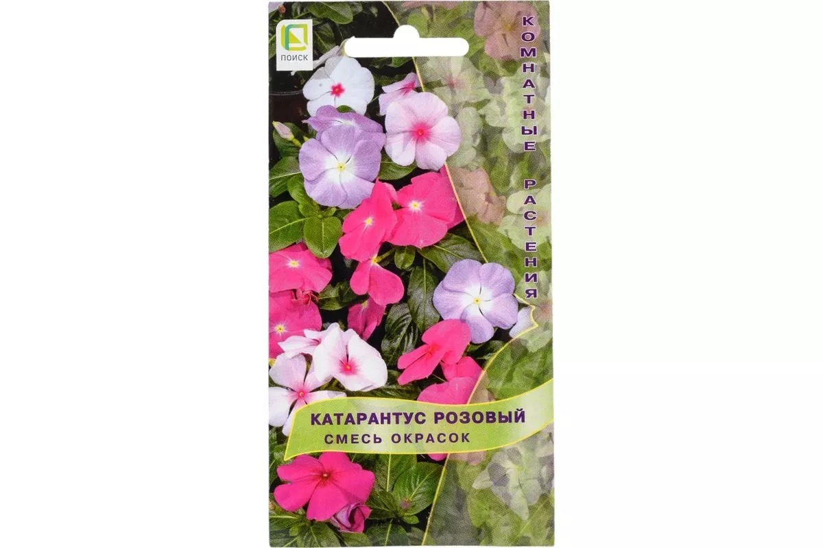 Семена Катарантус розовый Смесь окрасок 0,1 гр  Поиск 