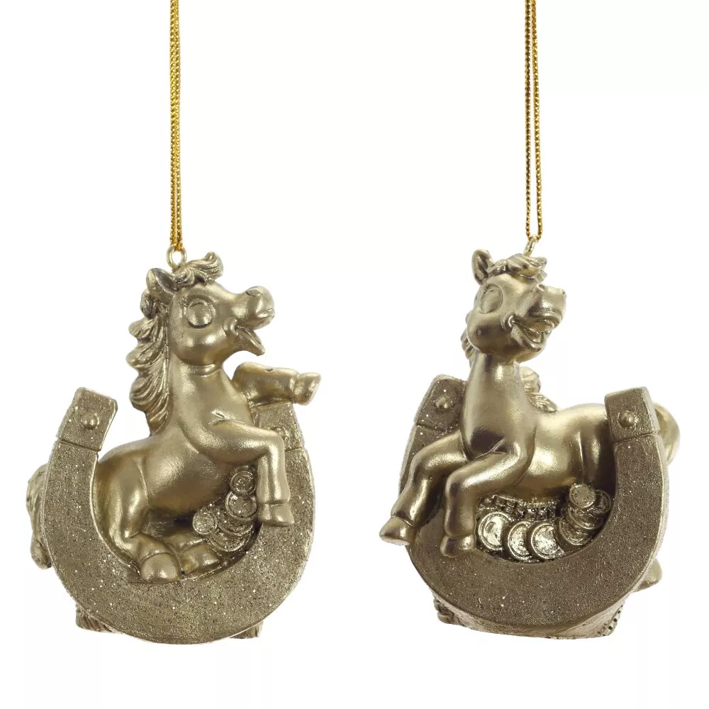 Фигурка подвесная Лошадка 5х3х7,5см, 2в. арт.825260 по цене 