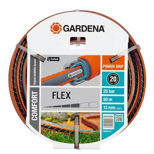 Шланг садовый 1/2", 50м FLEX Gardena 18039-20 по цене 