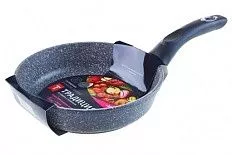 Сковорода антиприг. литая Мрамор ТМ Традиция алюминий 20см Россия по цене 