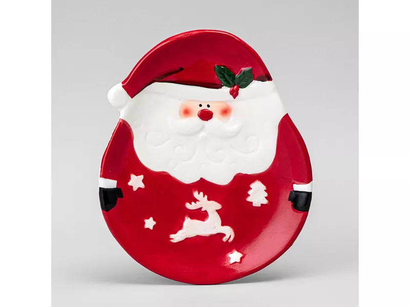 Тарелка десертная Лефард Рождественские каникулы 20,5х17х2,5см, керамика арт.230-505 по цене 