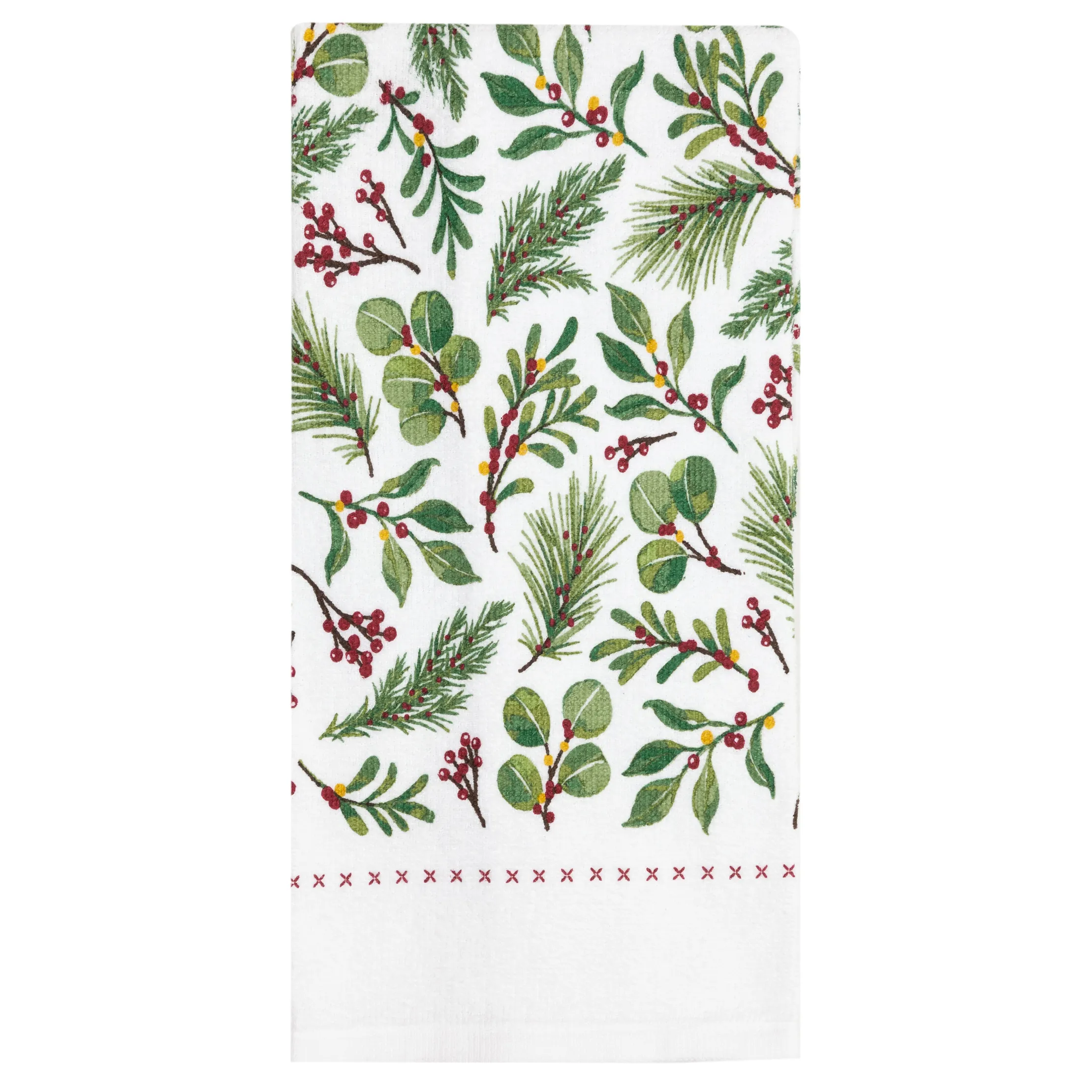 Полотенце кухонное Лес 38х63см хлопок арт.ЛЕС по цене 