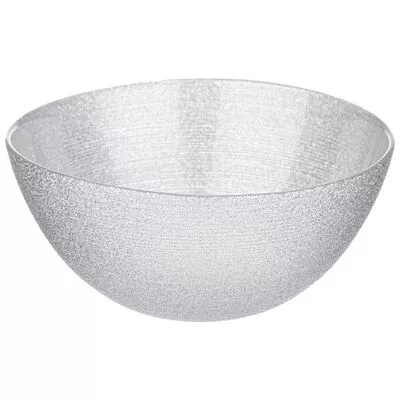 Салатник Аксам чудо стекло серебро 15см по цене 