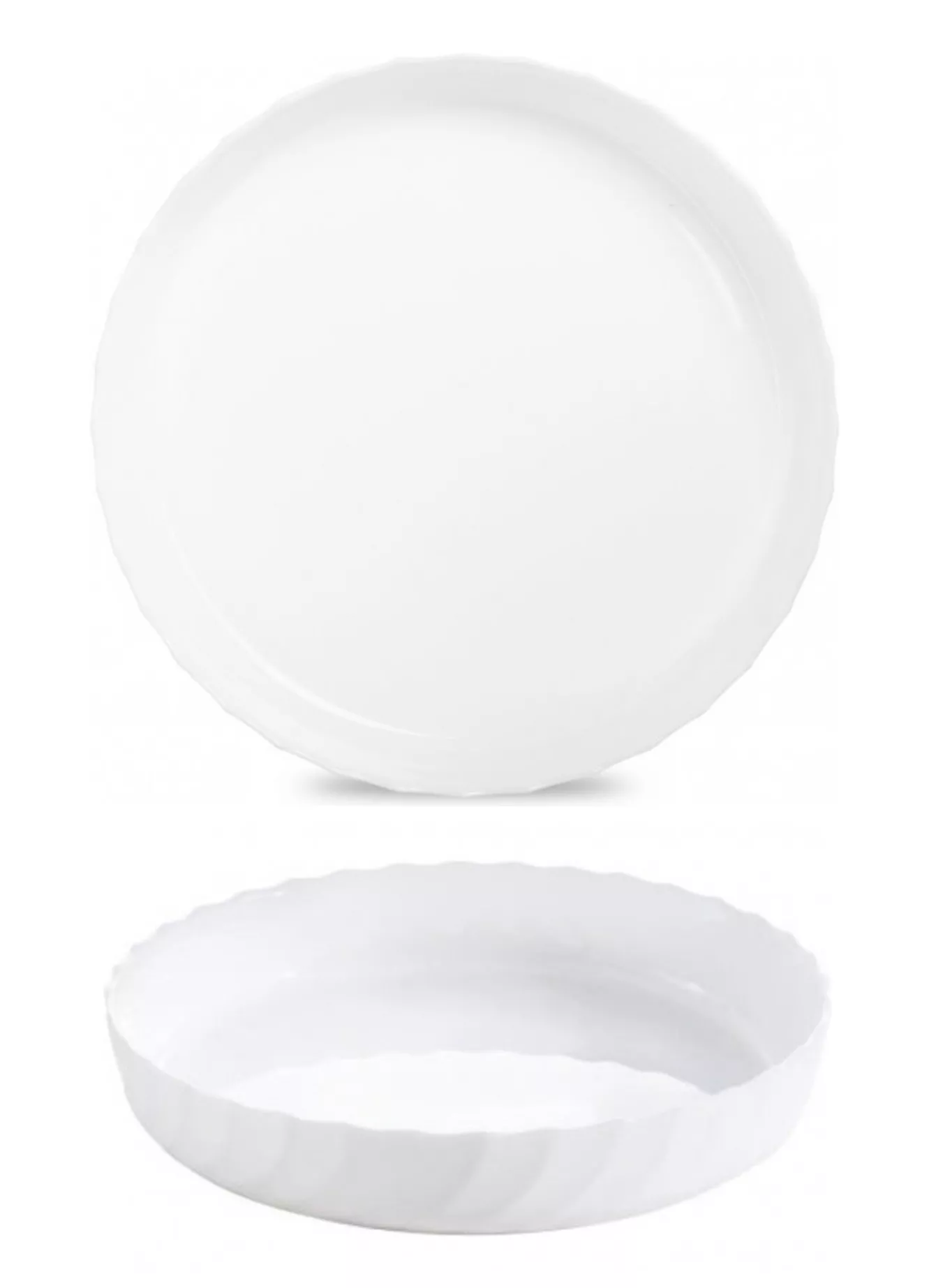 Форма для запекания круглая 26x4,5см, жар стекло арт.TNL0006BWT по цене 