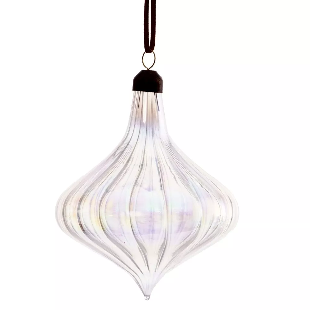 Украшение новогоднее Капля 11х11х13см, стекло арт.811826 по цене 