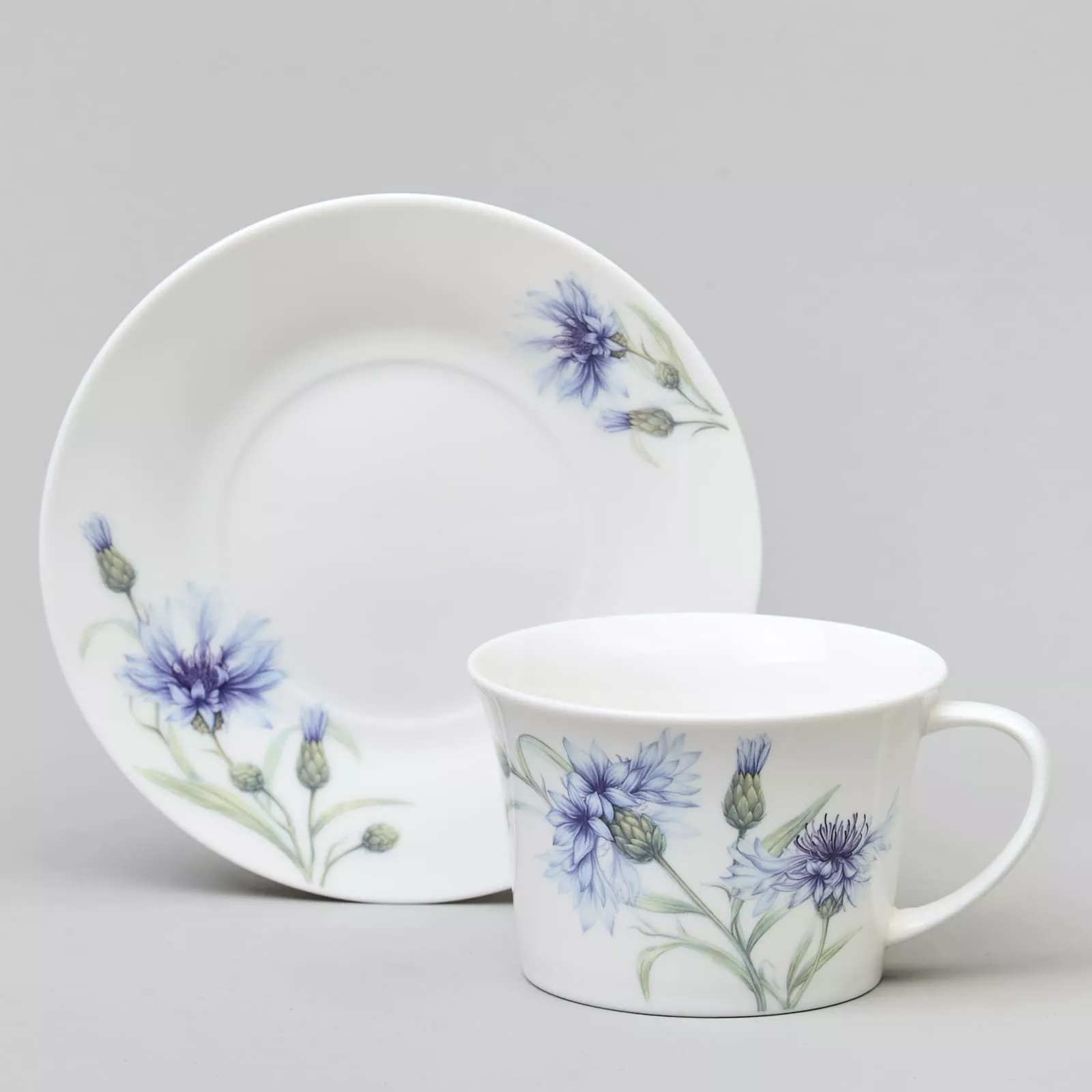 Пара чайная Лефард Васильки 250мл, фарфор арт.760-838 по цене 