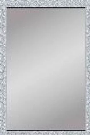 Зеркало в раме 55х80см, багет белые квадраты арт.8Л1322 по цене 