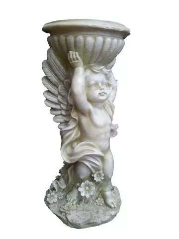 Фигура Ангел с поилкой большой 55х24х27см полистоун арт.ФП305 по цене 