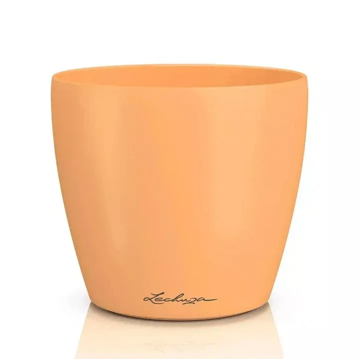 Кашпо Классико Колор Деко 14 1,1л оранжевый, пластик арт.16685 по цене 