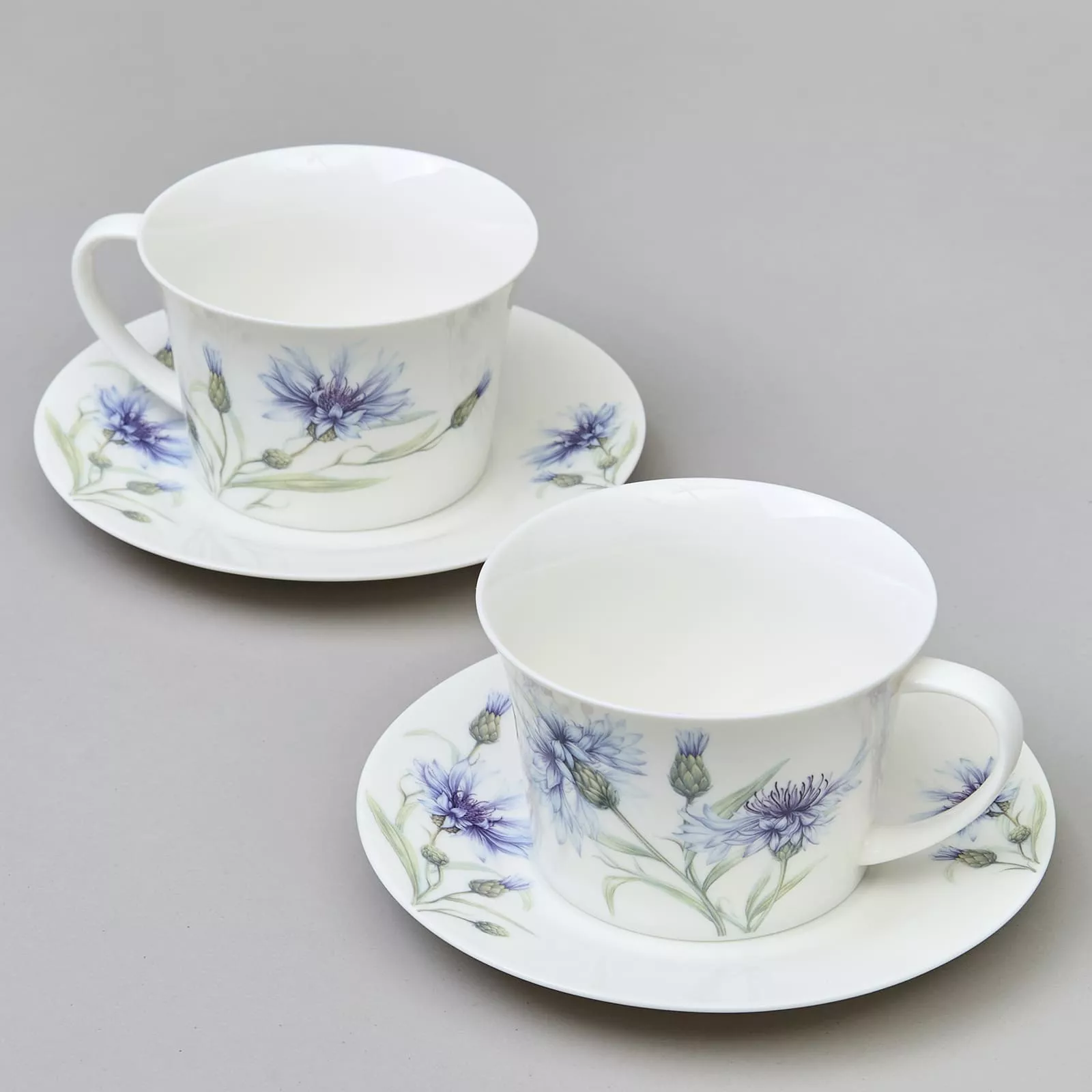 Набор чайный Лефард Васильки 4пр на 2пер 250мл, фарфор арт.760-839 по цене 