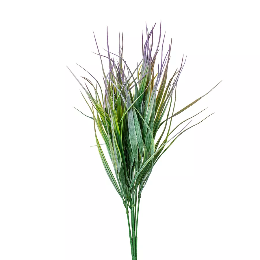 Цветок искусственный Зелень на вставке зеленый 34см арт.W-002/2 по цене 