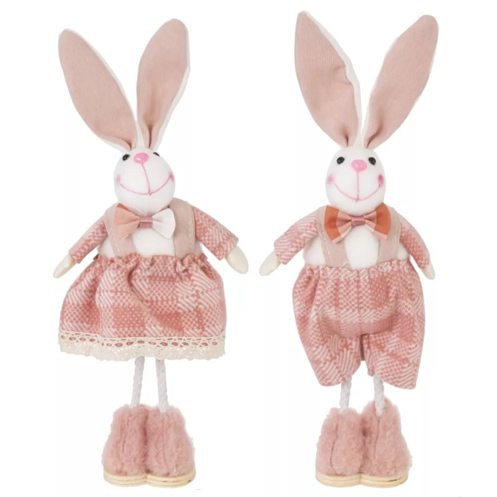 Фигурка декоративная Заяц 7x6x6см 2в арт.816285 по цене 