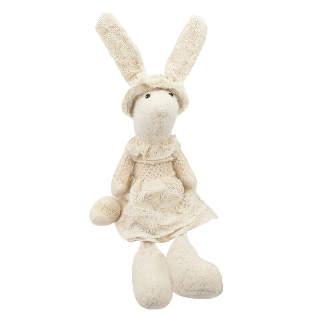 Фигурка Кролик девочка сидящая 64x29x16,5см, текстиль по цене 
