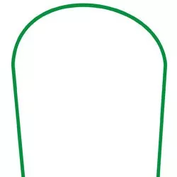 Дуги металлические в кембрике 3м 6шт ДК-425 по цене 