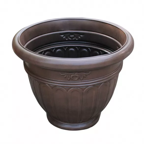Горшок-кашпо Истрия 45х45х40см 40л, коричневый по цене 