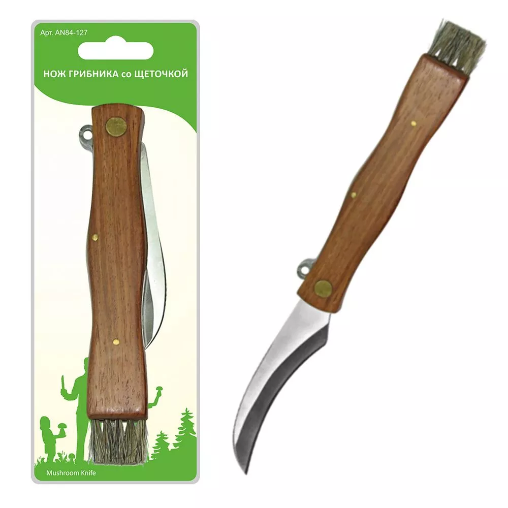 Нож грибника со щеточкой арт.AN84-127 по цене 