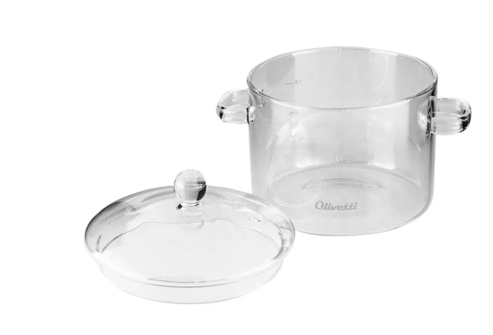 Кастрюля с крышкой Оливетти 2л, стекло арт.Olivetti CSG02 по цене 