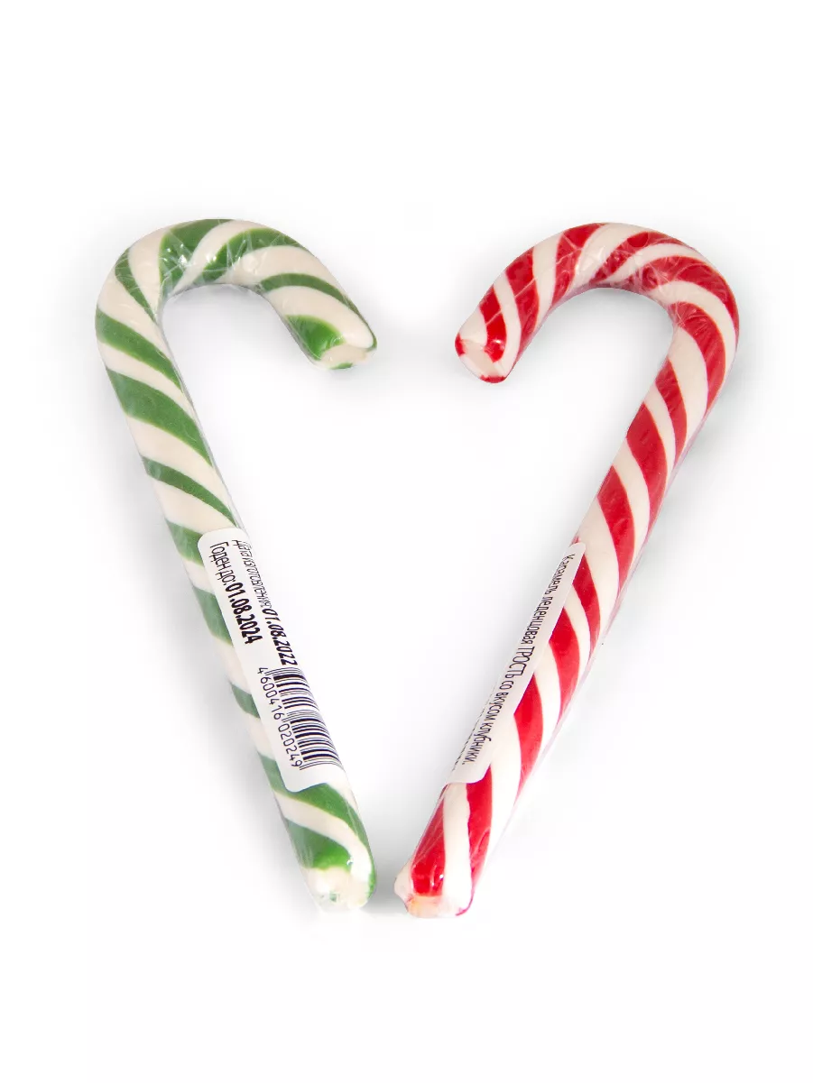 Карамельные тросточки Новогодний дисплей 15г по цене 