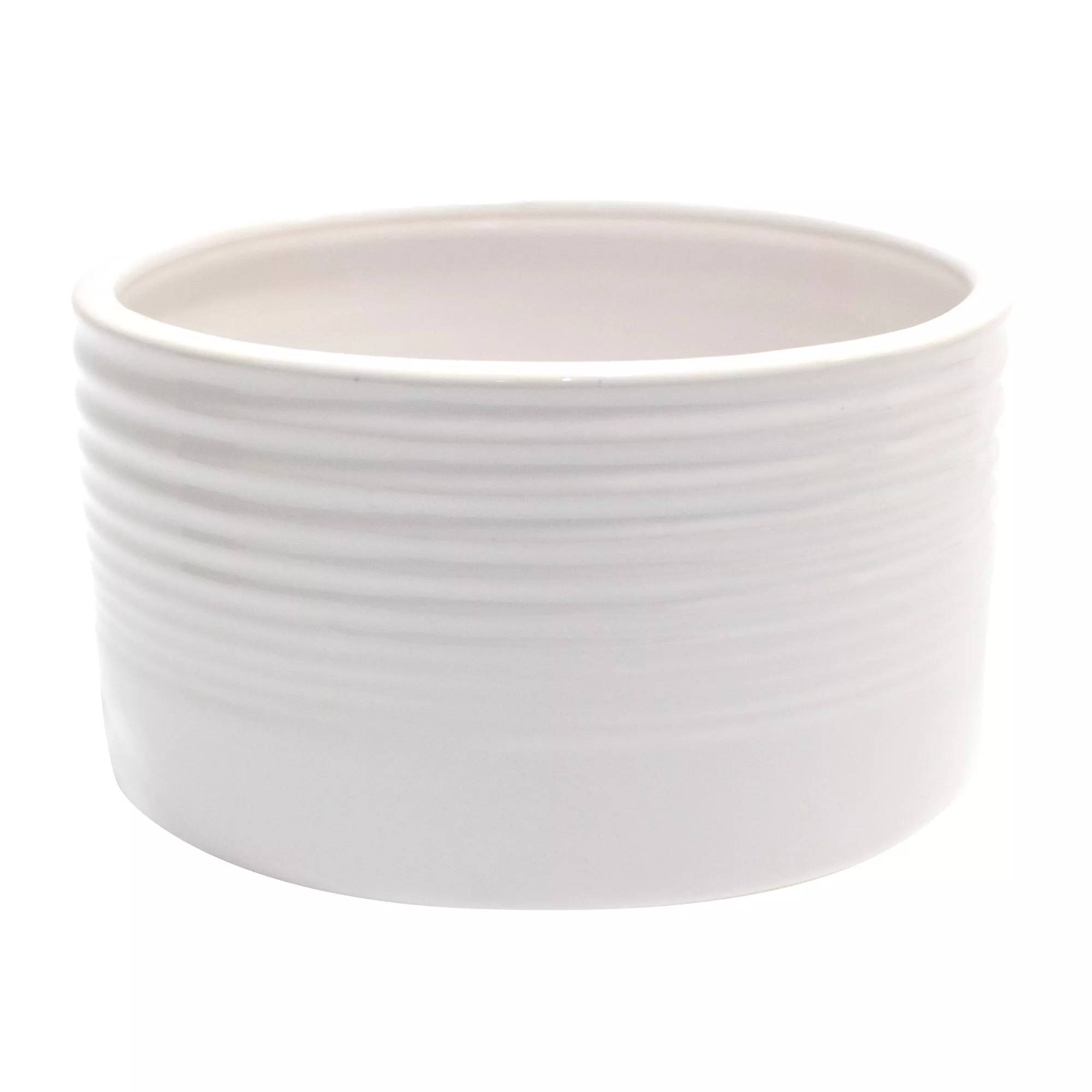 Кашпо для растений 7,7х15,3см белый, керамика арт.266067 по цене 