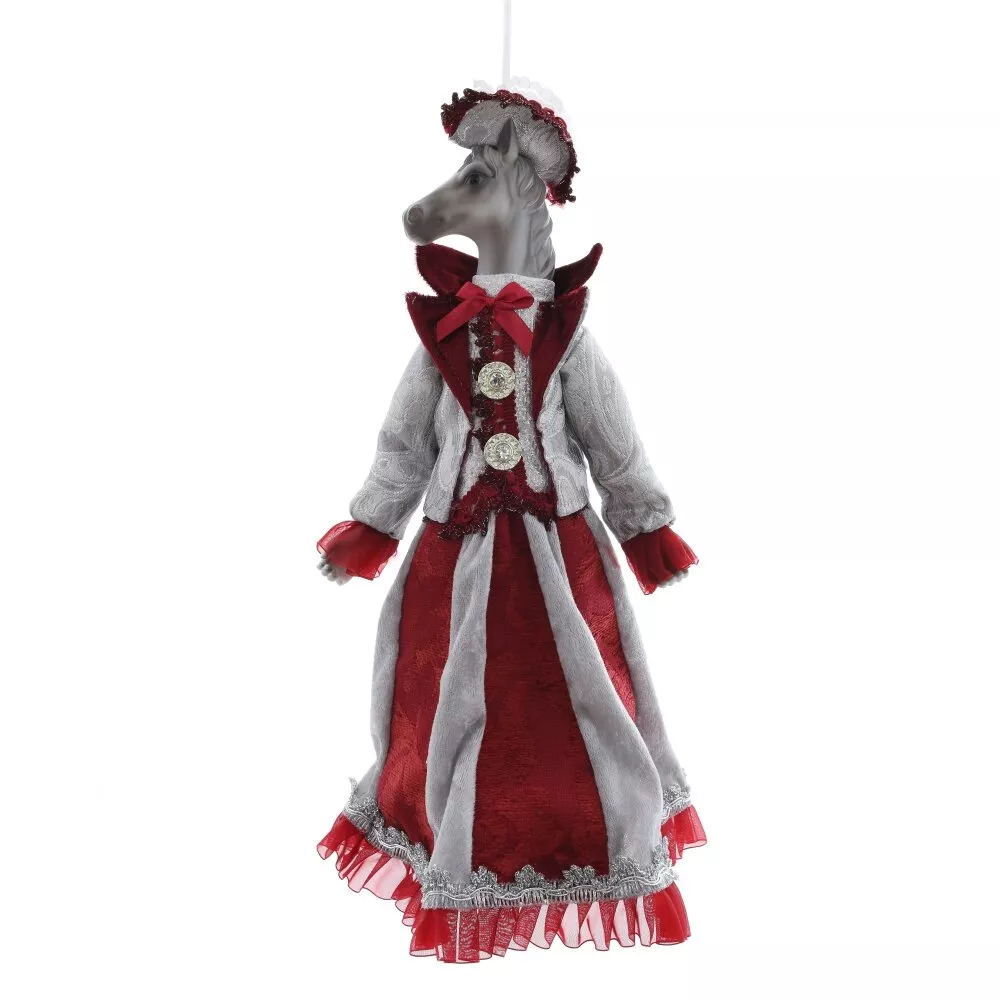 Игрушка набивная подвес Лошадь 12х10х42см арт.826014 по цене 