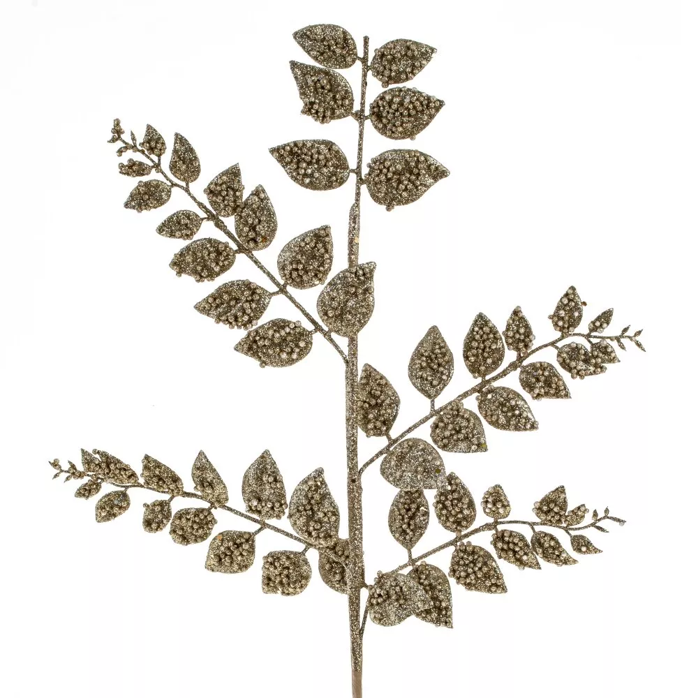 Ветка с золотая 20х20х70см полимерные материалы, металл арт.792229 по цене 