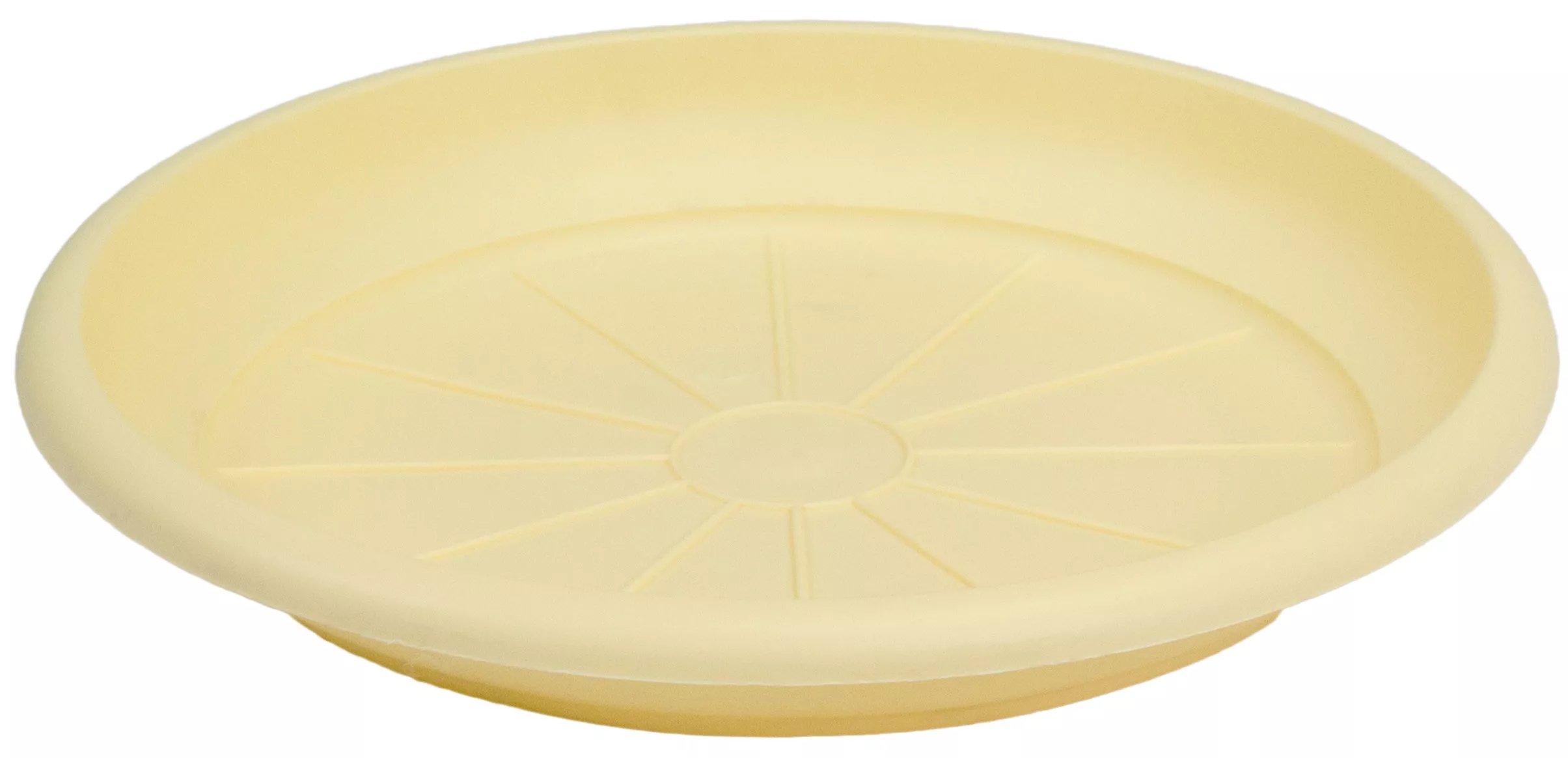 Поддон Сантино ТЕРРА для кашпо 4л пластик d18,5см крем по цене 