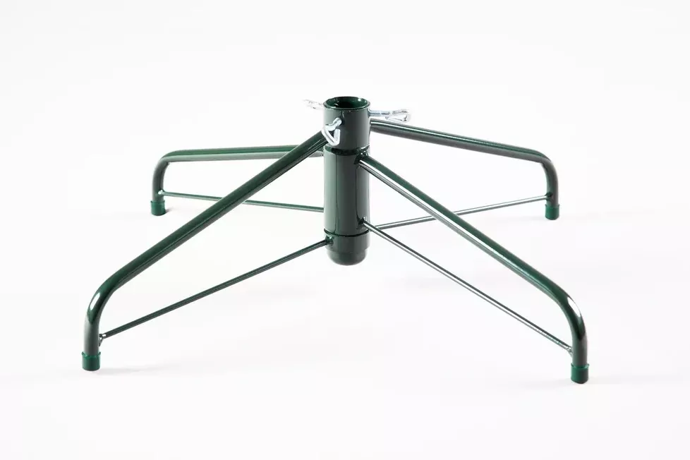 Подставка для ели, металл зеленый 120-155см по цене 