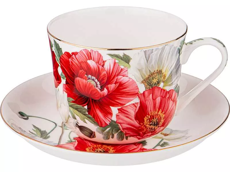 Пара чайная Лефард Маки 500мл, фарфор арт.104-762 по цене 