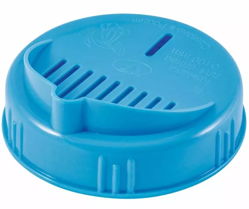 Крышка Твист-офф сливная пластик Ø-82мм по цене 