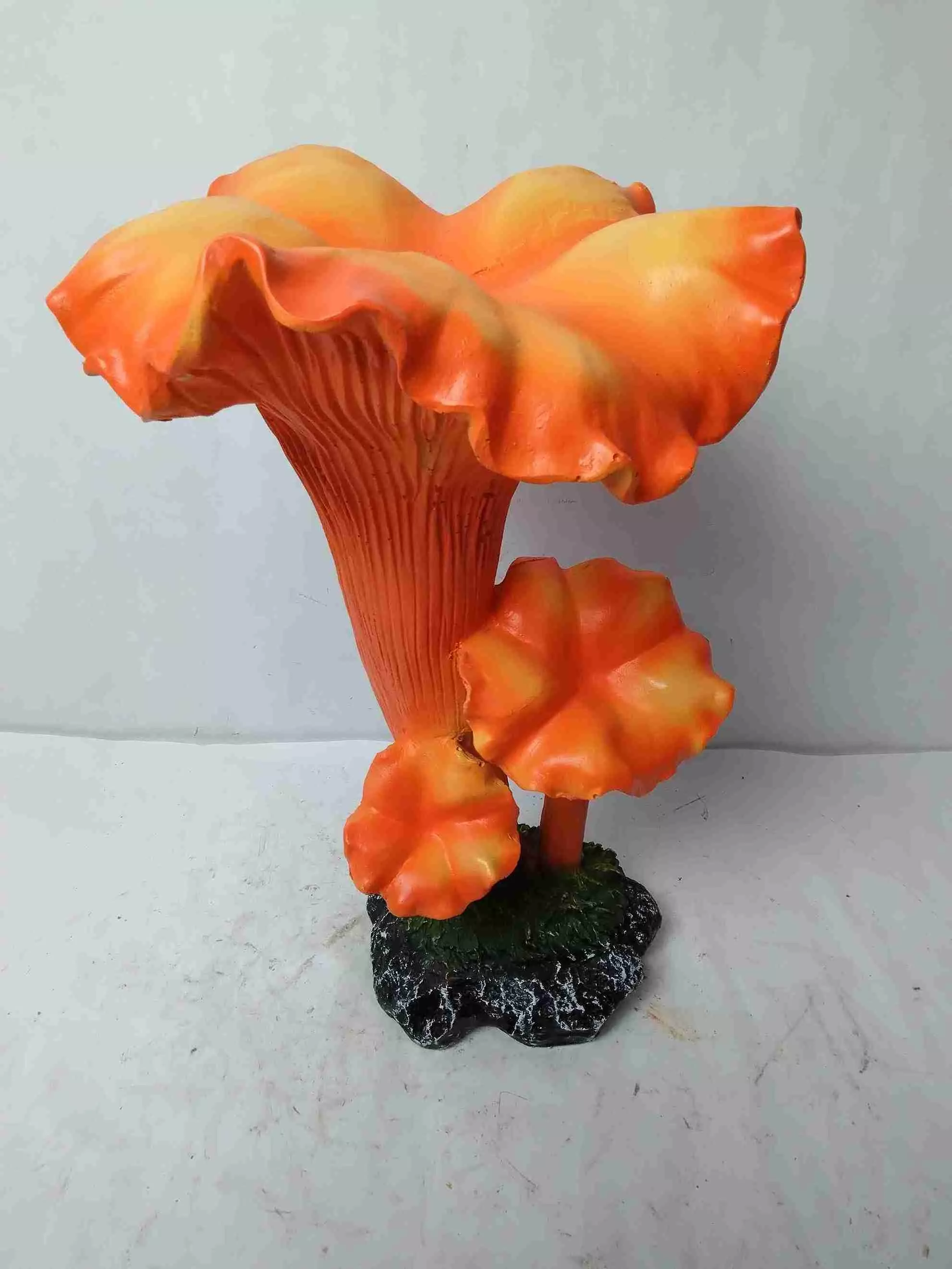 Фигура Гриб лисичка тройной 33см, полистоун арт.F010 по цене 