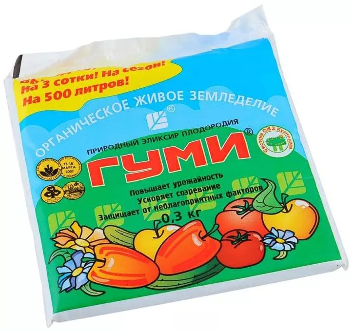 Удобрение сухое БашИнком Гуми-30 органоминеральное паста 300г по цене 