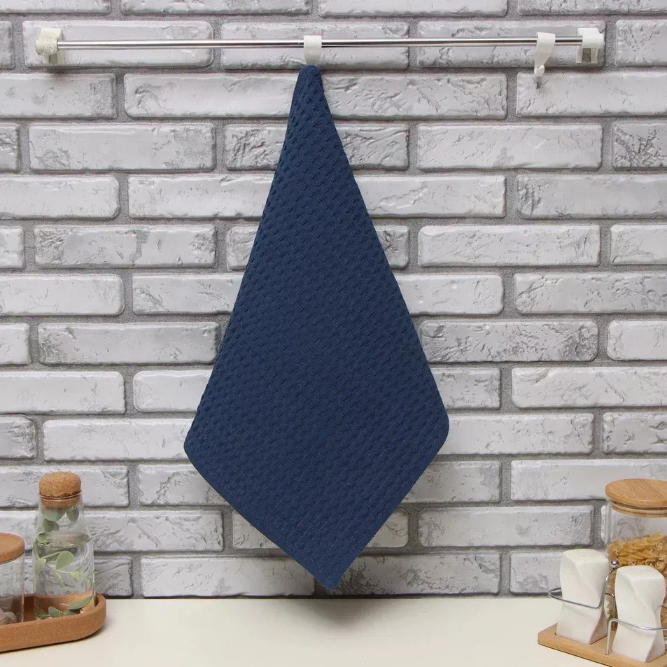 Полотенце Доляна 35х60см индиго, хлопок арт.7323019 по цене 