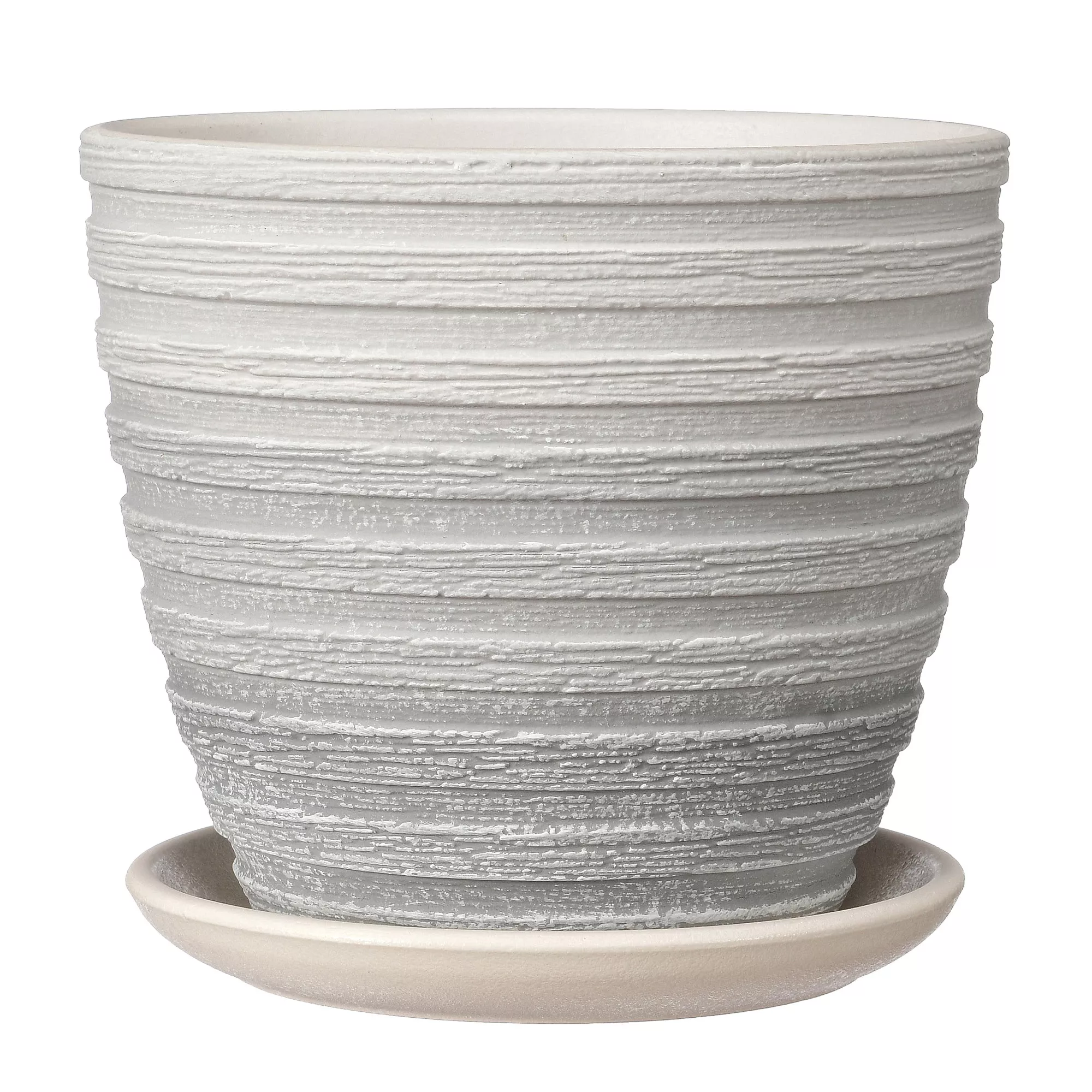 Горшок букле серый крокус керамика 15см по цене 