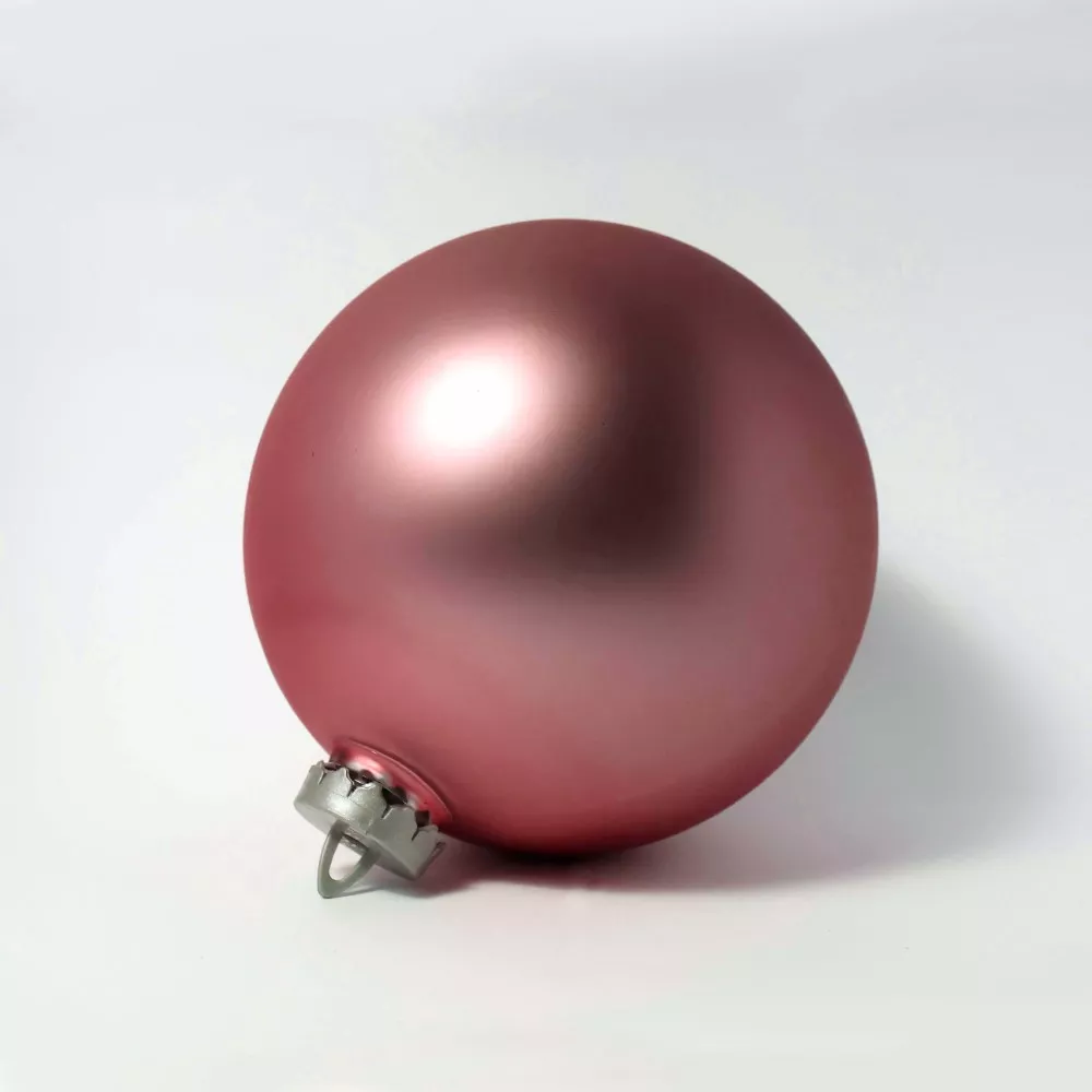 Украшение подвесное Шар матовый красный 25см арт.к000023699 по цене 