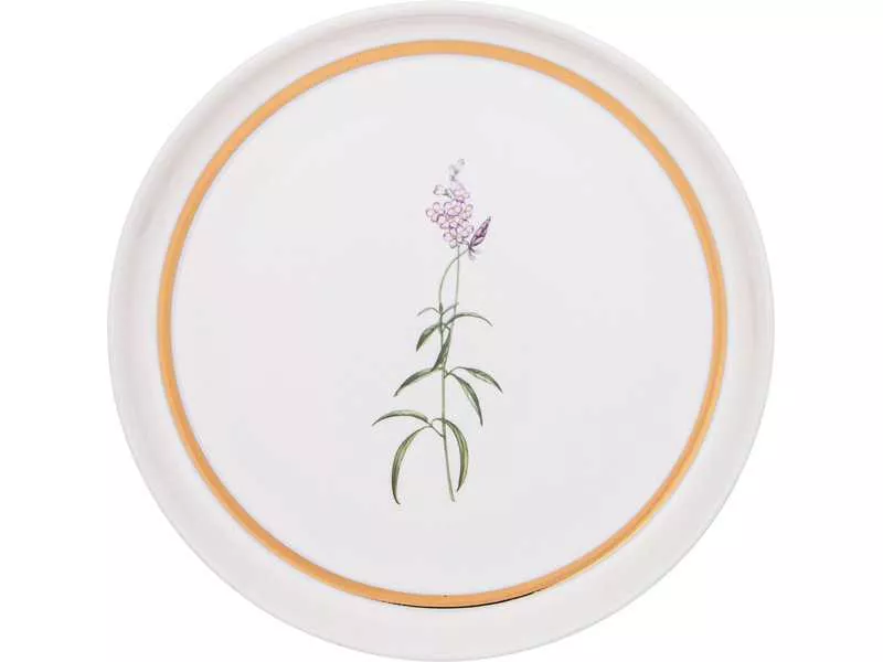 Тарелка закусочная Лефард Луговые травы 20,5см, фарфор арт.590-492 по цене 